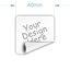 Picture of 40mm Square Custom Sticker-24 Stickers per A4 page