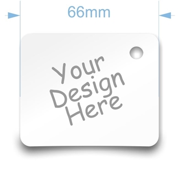 Picture of Tag 66mm x 54mm 235gsm