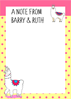 Picture of A6 Notepads, Choose from our Templates