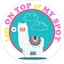 Picture of Social Distancing Stickers/Decals - Llama-12 units