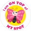 Picture of Social Distancing Stickers/Decals-Butterfly-12 units