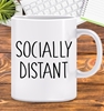 Picture of COVID-19 Socially Distant -Personalised mug