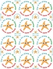 Picture of Social Distancing Stickers/Decals-Star fish