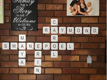 Picture of Scrabble Tile Wall Art