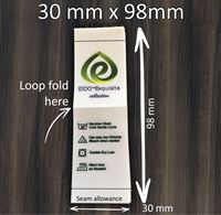 Picture of 30mm x 98mm Polyester Satin Tags- 25 units