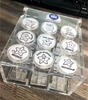 Picture of 9 x  AFRIKAANS STAR Stamper Set- 20 mm Round