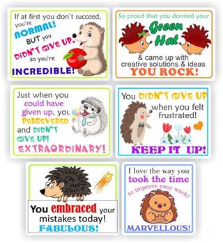 Hedgehog Stickers 60 units