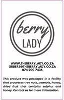 Picture of Small Berry Labels 4x 3cm White Eco. vinyl. 45 pp. (135p panel)