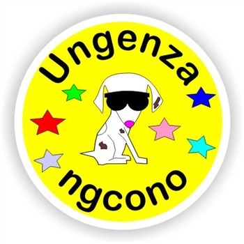 140 Isi-zulu Stickers | A cool friendly puppy - Ungenza ngcono - (You can do better), reward sticker for the classroom