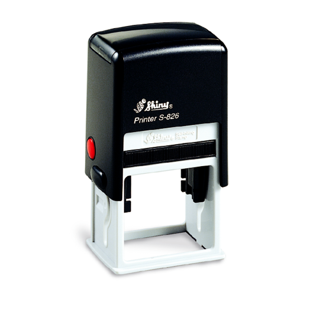 Stamp 41 x 23mm, self-inking stamp