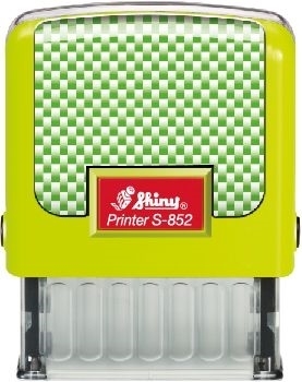 38 x 14 mm, self-inking stamp