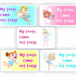 65 Teacher’s reward stickers- Tooth Fairy