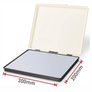 Metal Stamp Pad 180 x 210mm, rubber stamp