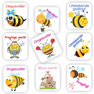 120 Afrikaans Stickers | Bees/Bye : Ongelooflik!
