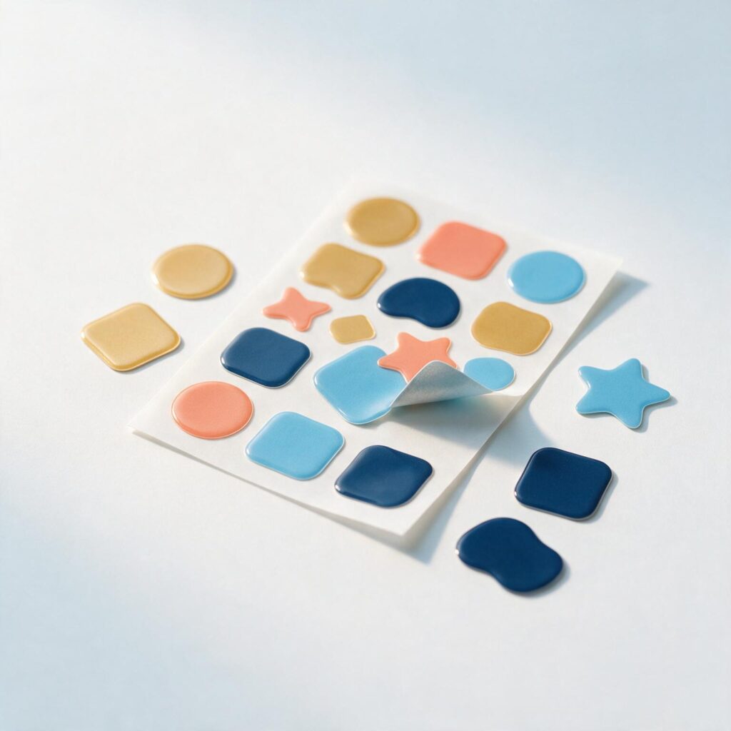 Custom Vinyl Stickers, printed sticker sheet