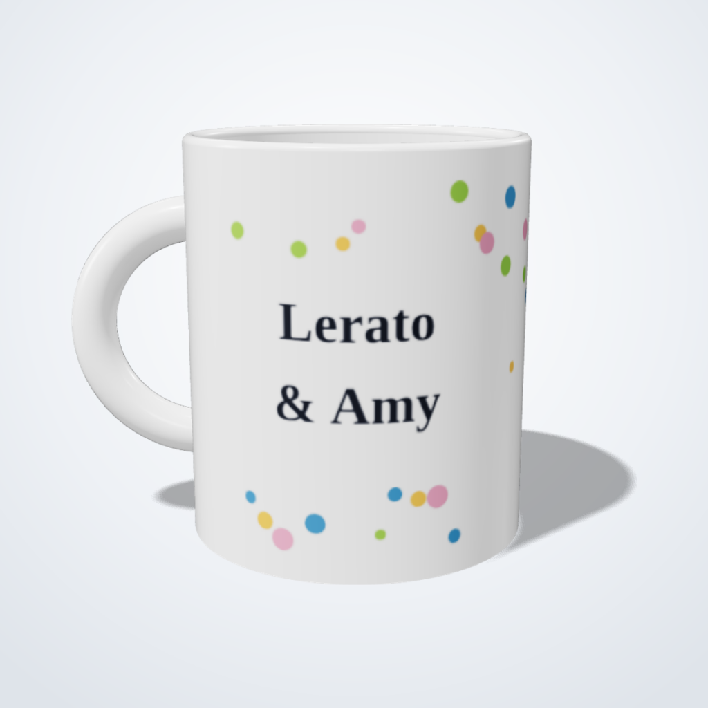 Best Friends Forever Personalised Mug, 11oz ceramic