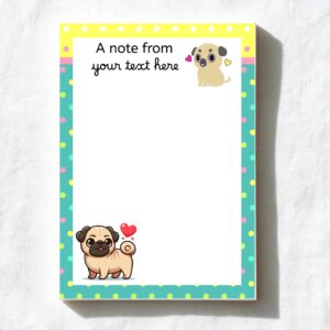 Pug A6 Notepad
